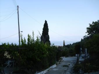 old stone built house Corfu